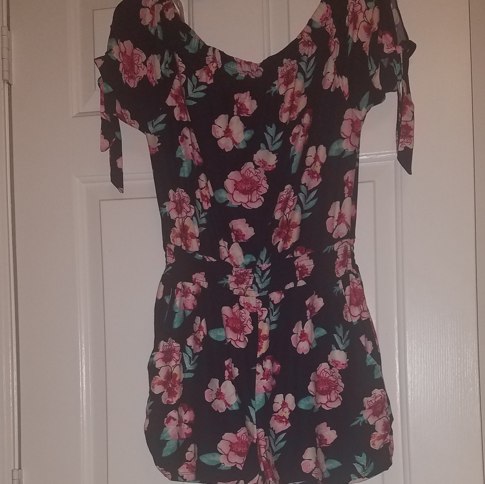 Floral Short Rompers from Macy's